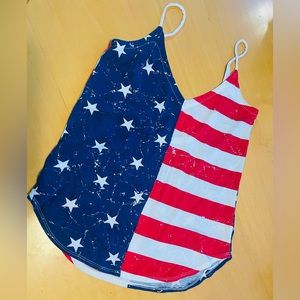 NWOT - Chaser American Flag Tank